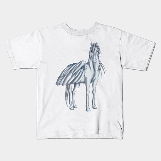 Pegasus 23 Kids T-Shirt by PegasusLady